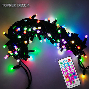 Factory price outdoor project rgb color changing decorative christmas lights led string