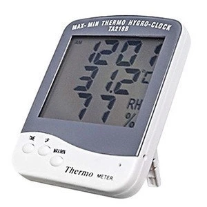 Factory promotion digital lcd thermometer &amp; hygrometer TA218B