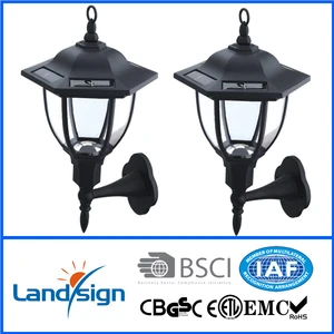 Factory Stock Clearance solar wall lamp outdoor garden light XLTD-249C decorative wall lamp