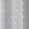 Factory Supply Fancy White Cut Dot Sheer Curtains for kids room