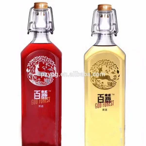 Factory swing top cap for famous China Fruit wine