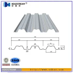 Factory Truss Steel Floor Decking metal deck for concrete floor for building materials