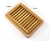Import Factory Wholesale bamboo soap dish unique drying bamboo box soap holder dish from China