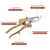 Import Factory wholesale high quality shear pruner garden pruners handle garden scissors from China