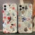 Import Factory Wholesale Price Transparent 2 In 1 Mobile Phone Case Pc+Tpu Acrylic Flower Cover  For iphone 11 12 promax 7/8 plus shell from China