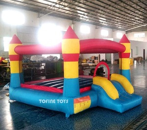 Family used nylon fabric bouncer  inflatable castle
