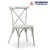 Import Fancy Modern Wedding Chairs Stacking Hotel Room Banquet Hall Event Rental Party Cross Back Chair Metal Aluminum Steel For Events from China