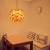 Import Fancy North Led Indoor Contemporary Chandelier Lighting Modern Black Living Room Pine Cone Wooden Pendant Light from China