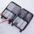 Import Fashion 8 Pieces Waterproof Eco-friendly Storage Bag Travel Bags Luggage bag for travel from China
