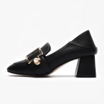 fashion comfortable heel ladies shoes