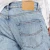 Import Fashion Design Plus Size Streetwear Clothes Slim Fit Custom Label Embroidery Blue Denim Mens Jeans from China