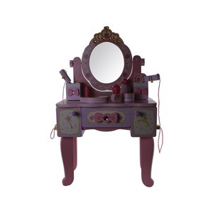 Fashion Dresser Pink  Dressing Table for Children Princess Dresser Table with Fashion &amp; Makeup Accessories for Girl