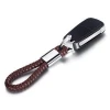 Fashion Keychains Men Women Leather Detachable Keyrings Customize Personalized Gift For Car Key Chain Holder