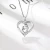 Import Fashion mom heart necklace 925 sterling silver jewelry from China