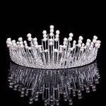 Fashion Wedding Rhinestone Crown,Rhinestone Pageant Wedding Tiara