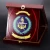 Import Fashionable Die casting zinc alloy wood award plaque wood shield trophy from China