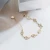 Import Fashionable Flower Bracelet Women Personalised Charm Daisy Flowers Pearl Bracelets Minimalist Adjustable Hand Accessories from China