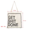 Fashionable Promotional China BSCI Sedex 4P Audit Promotional Calico Cotton Tote Shopping Bag