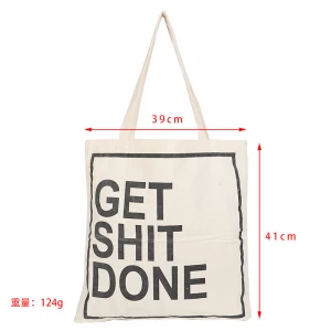Fashionable Promotional China BSCI Sedex 4P Audit Promotional Calico Cotton Tote Shopping Bag