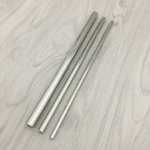 Fashional bar accessories 304 stainless steel straws with brush,silver metal straws set