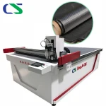 Fast speed  made in china  professional carbon fiberglass EVA rubber corrugated paper sponge  cutting oscillating knife plotter