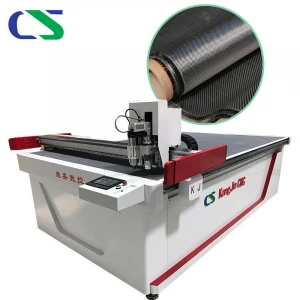 Fast speed  made in china  professional carbon fiberglass EVA rubber corrugated paper sponge  cutting oscillating knife plotter