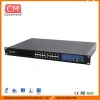fiber optic equipment industrial ethernet managed switch