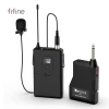 Fifine Wholesale UHF Wireless Microphone Kit Dual Channel Headset Lavalier Mic