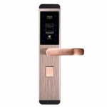 Fingerprint scanner sensor smart card door lock for outdoor