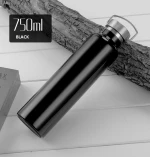 Five capacities stainless steel water mug wide mouth thermos with spill proof lid