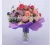 Import flower sleeve non woven material bear bouquet packing sleeve from China