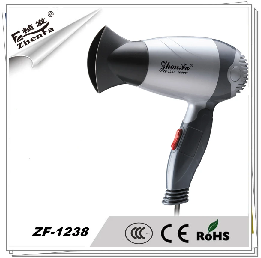 Foldable Gray Color Good Quality Hotel Household Hair Dryer
