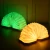 Import Folding Wireless Book Lamp Upgraded Version Portable Desk Light Novelty LED Paper Lantern with USB Rechargeable Night Light from China