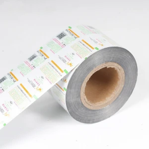 food packaging film aluminium /plastic laminated film roller manufacturer