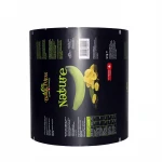 Food Packaging Plastic Roll Film / Sachet Film Roll