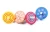 Import For Kids 2019 Kindergarten Learning Mini Five Coloful Rainbow Wooden Spinning Tops Educational Gyroscope toy from China