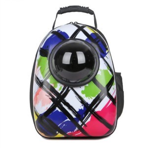 Foreign trade space capsule pet bag out portable breathable pet backpack wholesale
