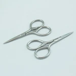 Forged Treatment Stainless Steel Makeup Eyebrow Scissors