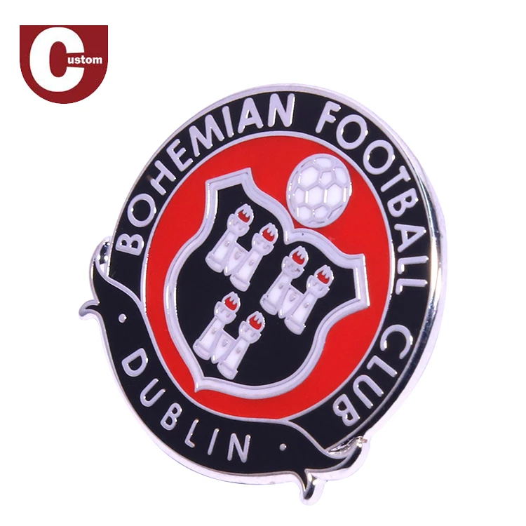 Free Design Factory Price Wholesale Professional Custom Enamel 3d Metal Badge Pin