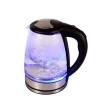 Free Sample Kitchen Appliances LED Smart Cordless Tea Water Stainless Steel Glass Electric Kettle