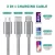 Import Free Shipping Sample Universal Retractable 3in1 Multi Charging Charger Cable 3 In 1 Flexible Usb Cable For Mobile Phone from China