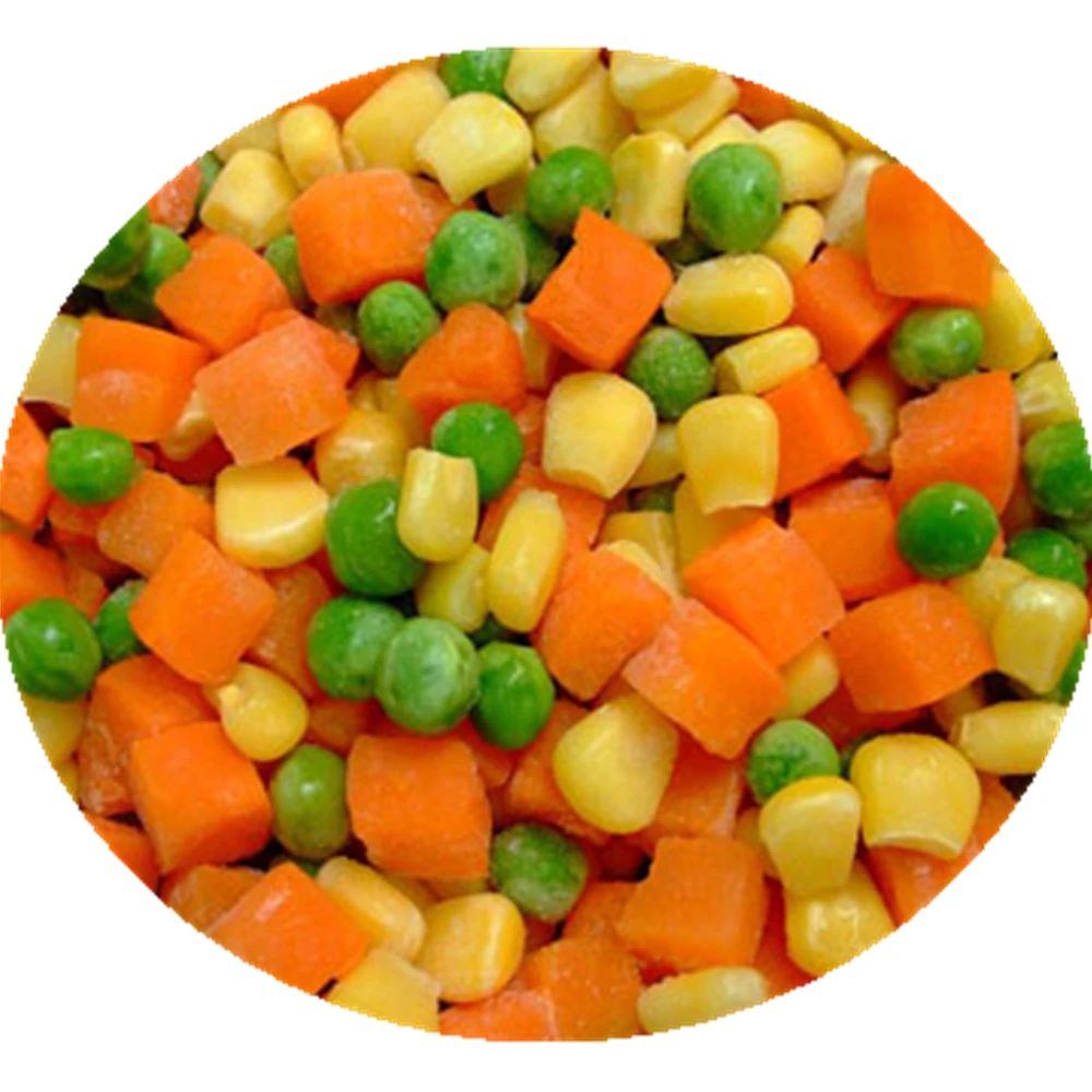 frozen mixed vegetables  Green Pea Corn Kernels Carrot