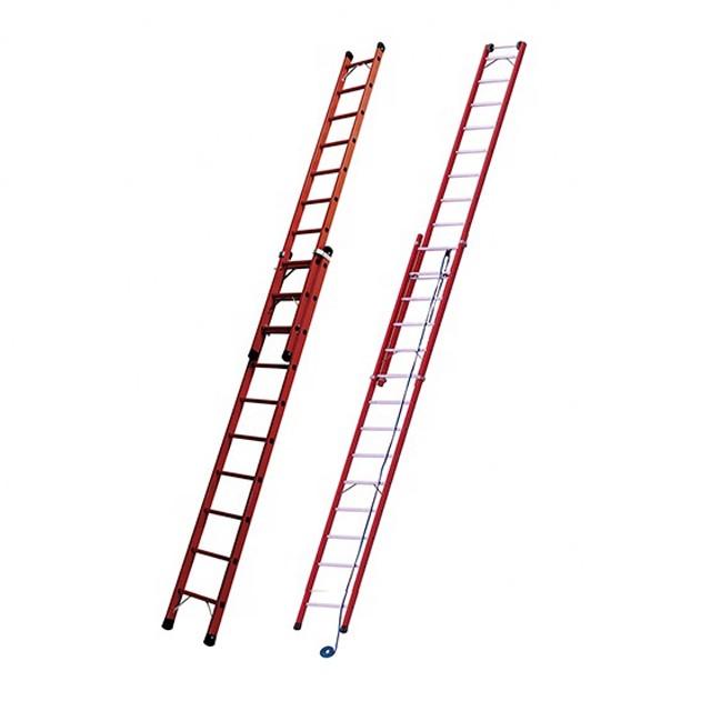 frp ladder aluminum fiberglass extension ladder