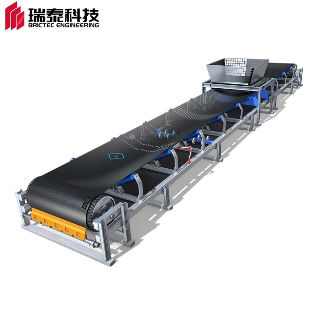 Fully automatic conveyor belt, which can transfer all kinds of raw materials