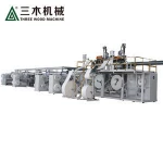 Fully Automatic Paper Facial Tissue Sanitary Pad Napkin  Pad Packing  Making Machine