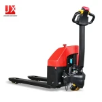 Fully electric pallet jack 2 ton 1.5 ton walking hydraulic lithium battery powered pallet truck forklift lift for sale
