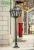 Import Garden decorative five arm yard lamp post aluminium street light pole from China
