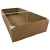 Import Garden Raised Bed Rectangle Fabric Raised Garden Bed Containers 4&#39;&#39; x 8&#39;&#39;  Indoor Outdoor Durable Box with Pipes from China