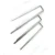Import Garden Stakes Tent Stakes Galvanized Landscape Staples 11 Gauge Steel Ground Tent Pegs Pins Garden Staples from China