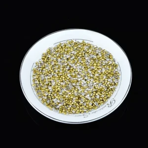 Garment Nail Art flat back hotfix Round Resin rhinestone flat back glass for Shoes and Other Garment clothing